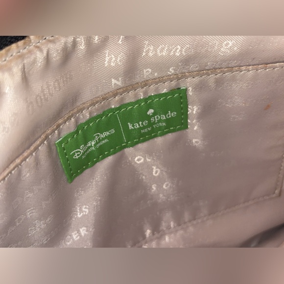 kate spade+ Disney STORYBOOK "Imagination Has No Age" canvas clutch EUC - Picture 12 of 13